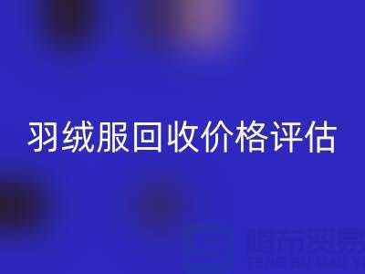 二手蒙口羽絨服回收平臺:價格評估、上門議價與現金收貨服務介紹