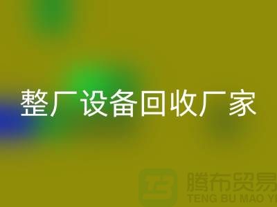整廠設備回收廠家為倒閉拆除工程提供解決方案-上海騰布貿易